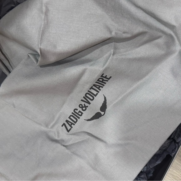 NEW IN BOX - Zadig & Voltaire Ride Chelsea Boots Color ICE size 37 - Picture 7 of 11